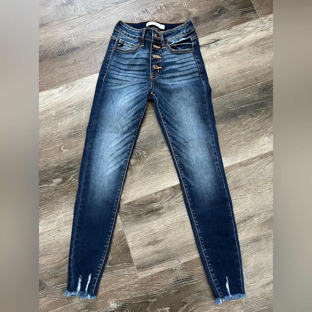KanCan Blue Skinny Jeans Versatile Style